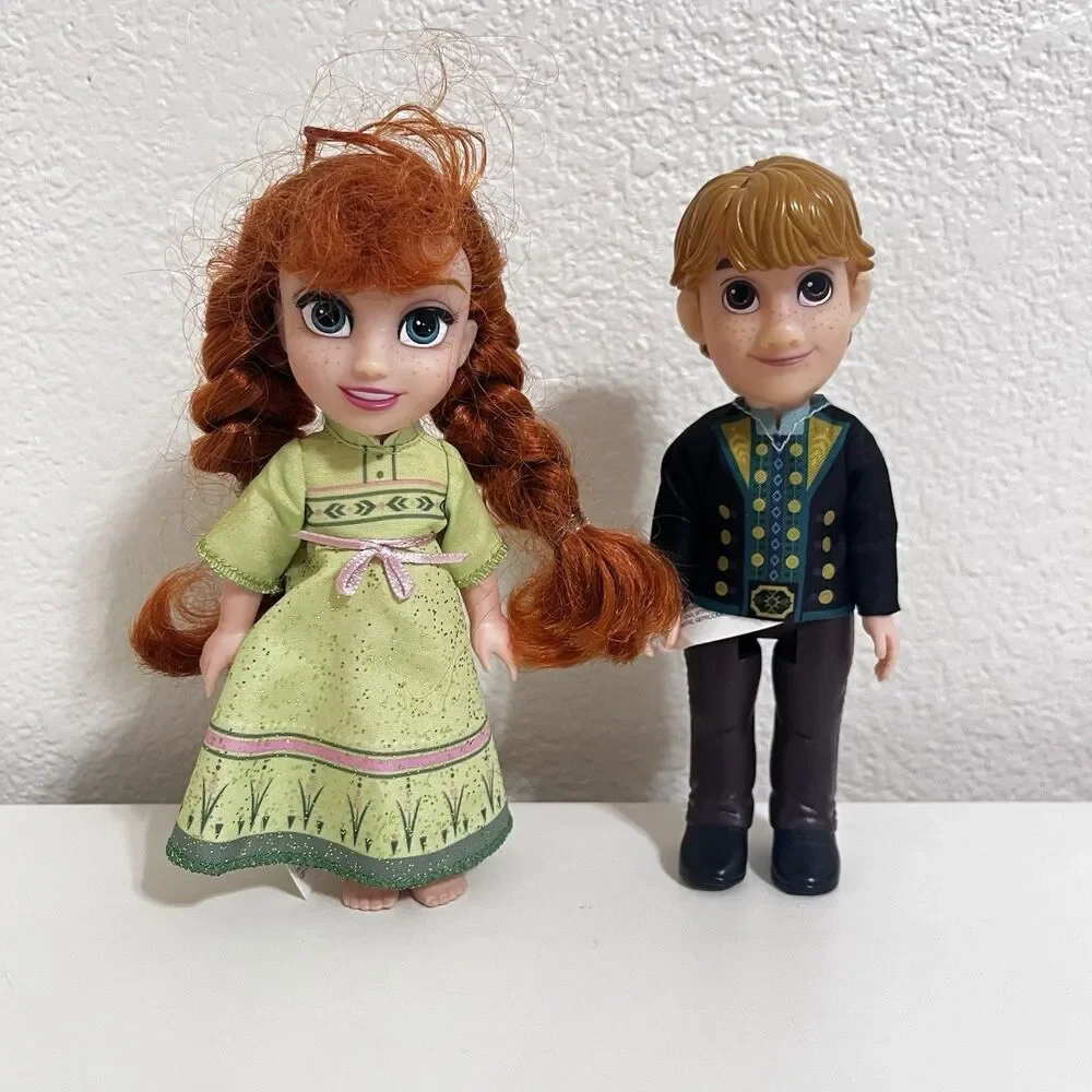 Disney Frozen Anna and Kristoff Petite Dolls 6